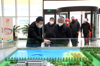 市委常委、副市长贾刚一行来1818vip威尼斯登录检查安全生产工作